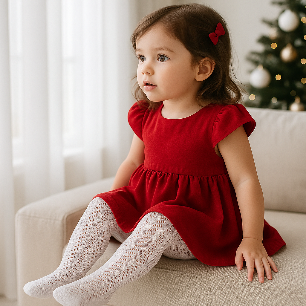 Collant bebe | Doux coton résille™