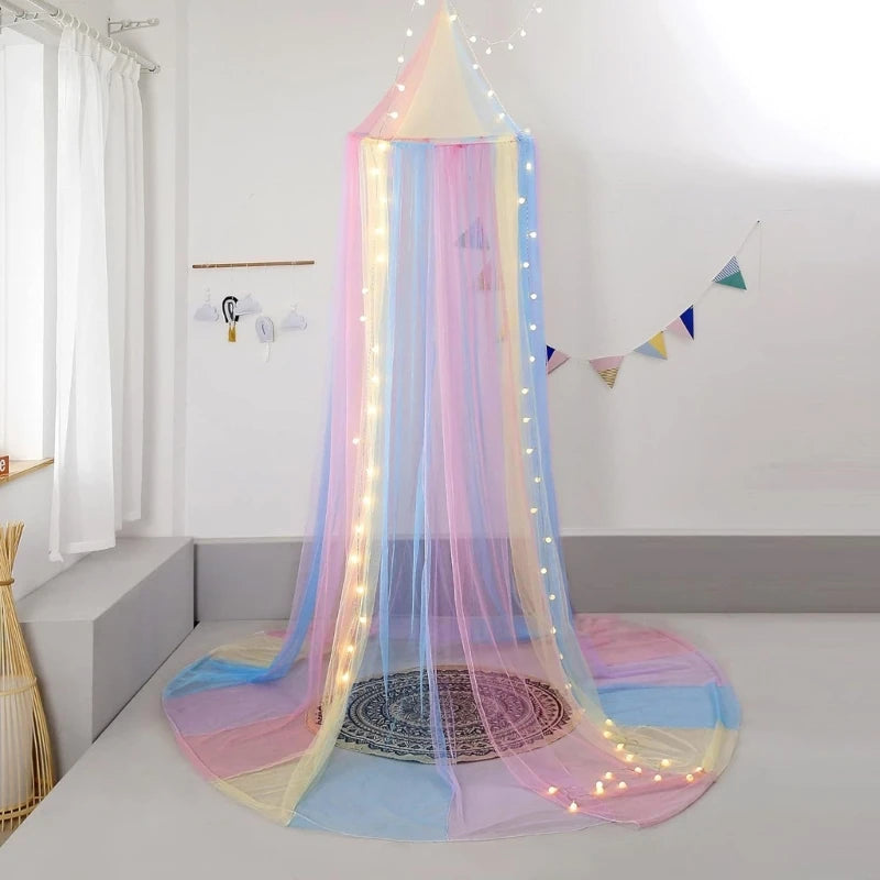 CIEL DE LIT BÉBÉ / MAGNIFIQUE ARC-EN-CIEL™ - Petitpasmaman
