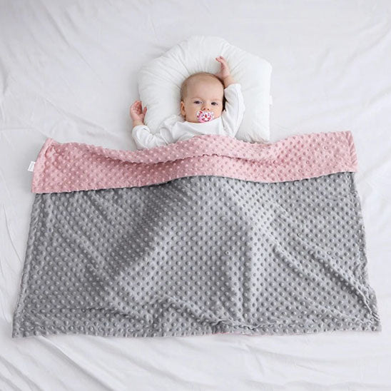 COUVERTURE BEBE POLAIRE / MOMENTS CÂLINS 4 SAISONS™ - Petitpasmaman