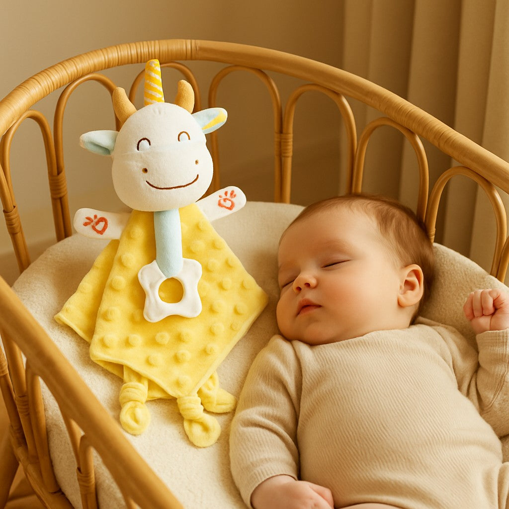 doudou bebe vache