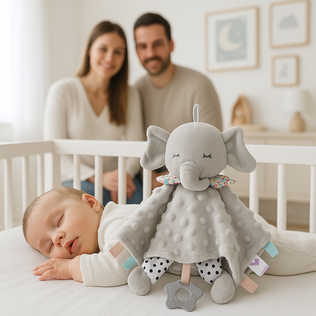 doudou elephant sensoriel