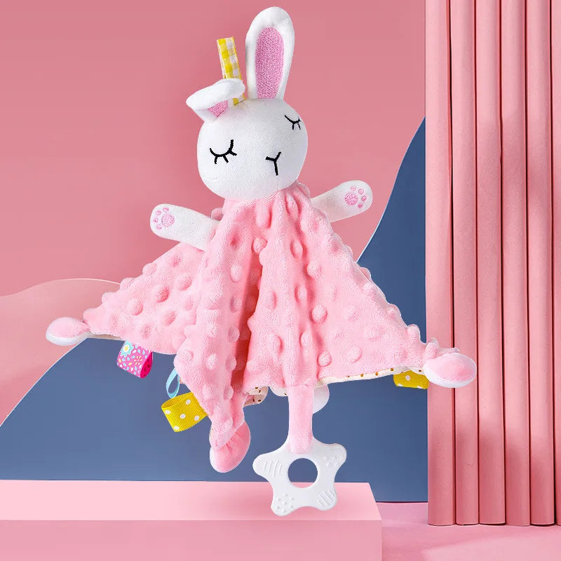 doudou lapin longues oreilles rose