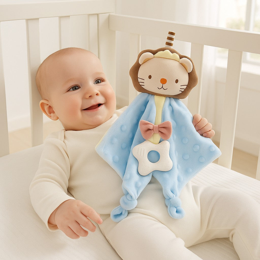 doudou lion coton