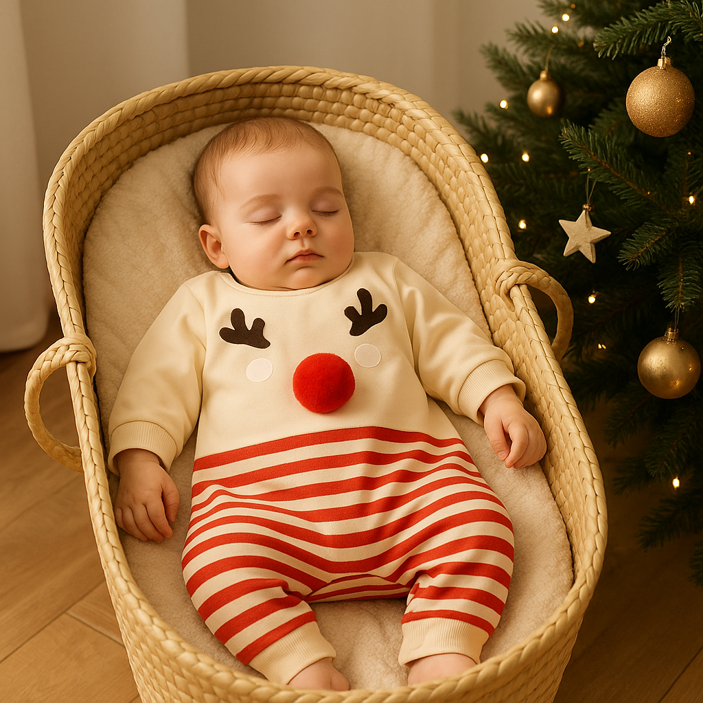 pyjama noel bebe rouge blanc