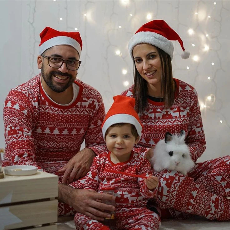 pyjama noel famille rennes