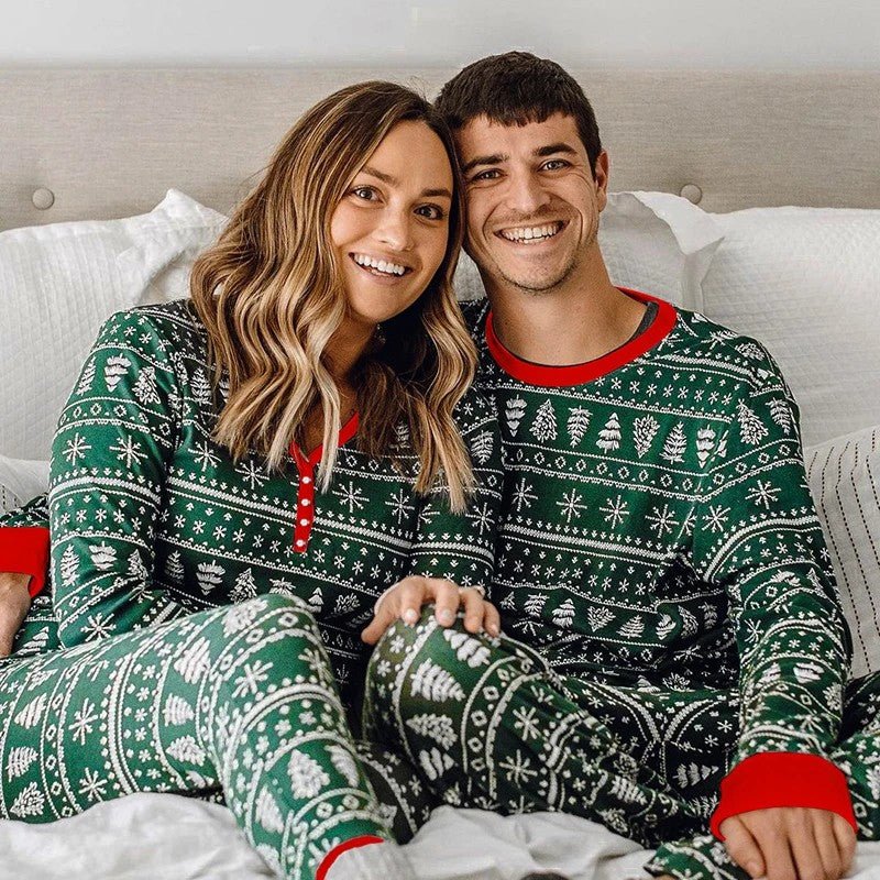 pyjama sapin vert