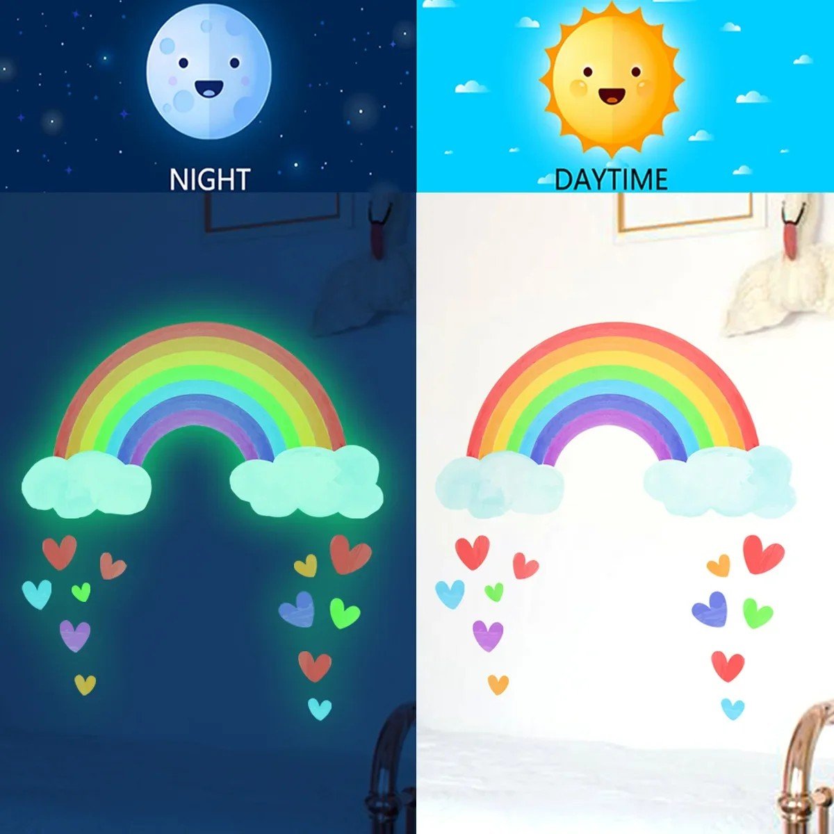 Stickers muraux chambre | Déco lumineuses uniques™