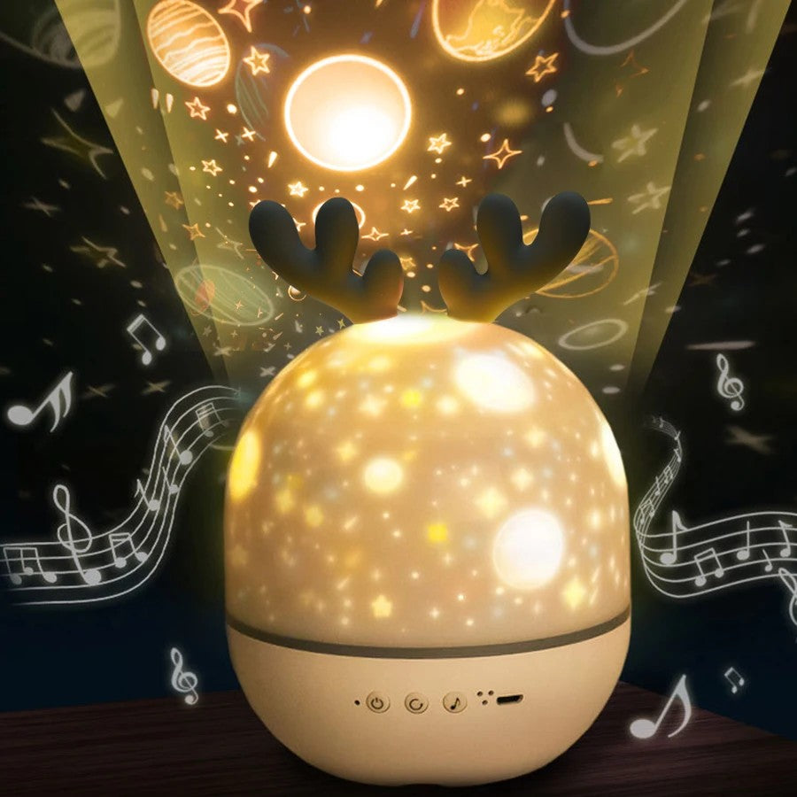 veilleuse musicale bebe projecteur
