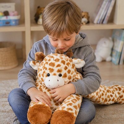 peluche lestée pour calmer l'anxiété