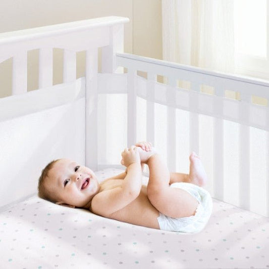 Tour de lit respirant : L'essentiel pour un Sommeil Sûr et Confortable de bébé