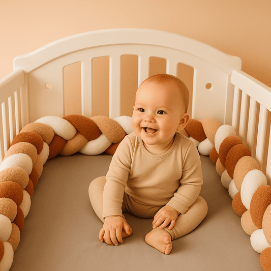Tresse de Lit Terracotta Bébé : Sécurité et Style Bohème