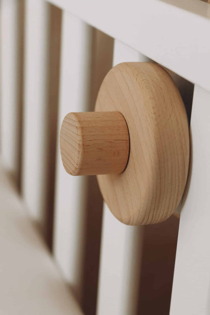 Support Mobile Bébé en Bois Naturel | 360 Universel™