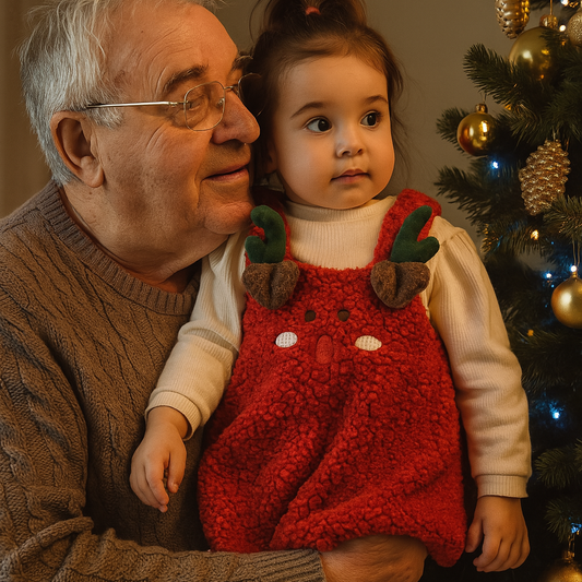Robe noel bebe fille | Petite fille Renne™