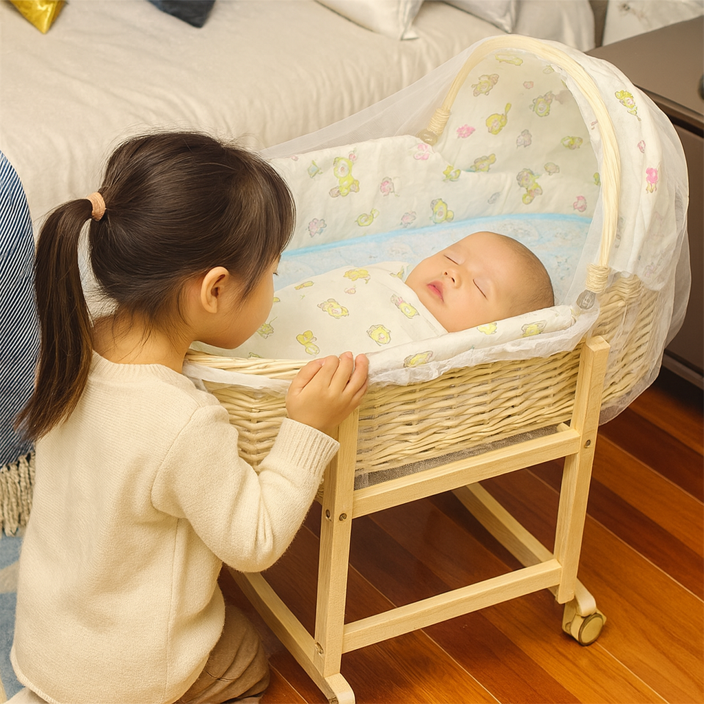 Couffin bébé | Rotin naturel™