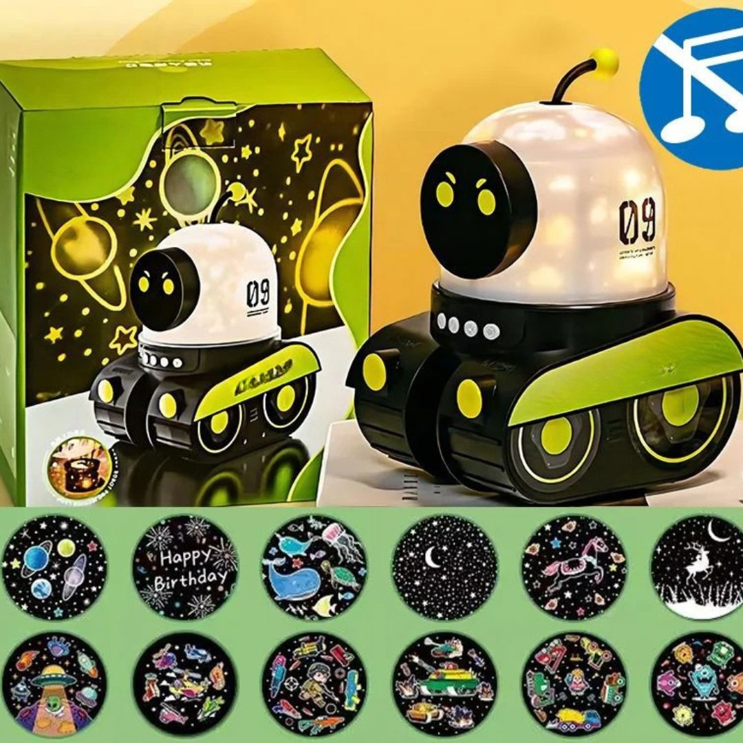 PROJECTEUR VEILLEUSE | Robot multifonction™