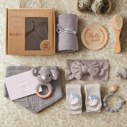 Coffret cadeau bebe | Tout pour bébé bleu™