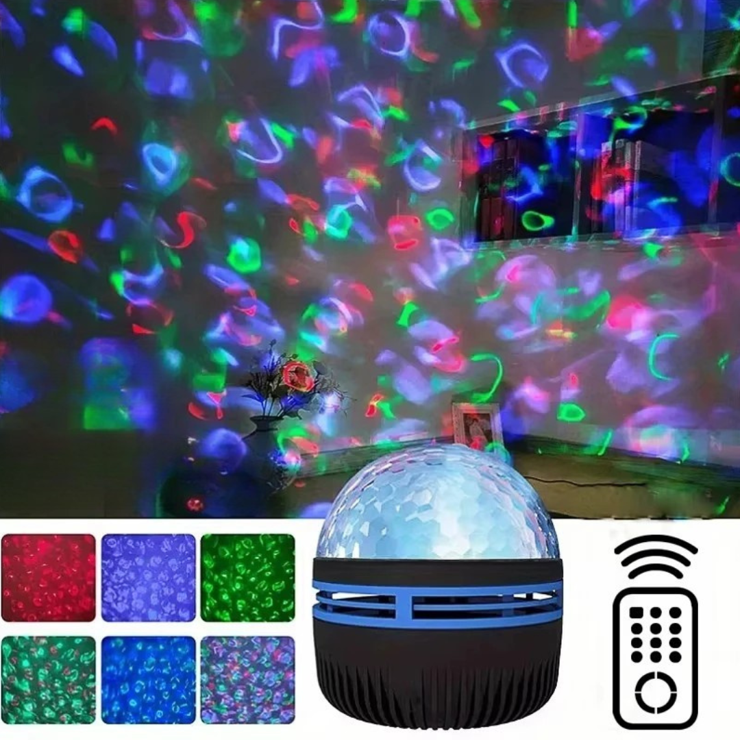 VEILLEUSE BÉBÉ | Aurores boréales et ondulations d'eau™