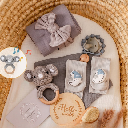 Coffret cadeau bebe | Tout pour bébé bleu™