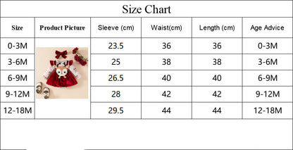 Robe noel bebe fille | Adorable petite fille festive™