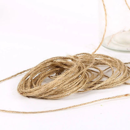 Cordon en chanvre naturel | Attache tresse de lit bébé