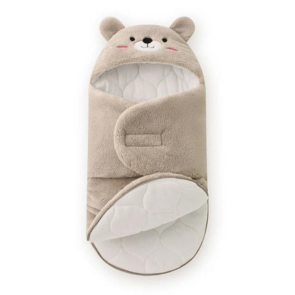 Nid d'ange bébé Ourson | Couverture enveloppante 0-6 mois