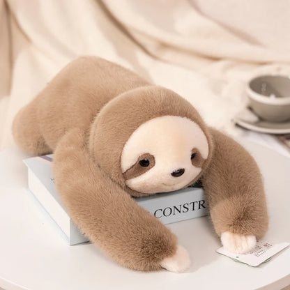 Peluche à bras longs toutes séries : Raton laveur, Koala, Ours, Paresseux, Chien, Girafe, Dinosaure, Tortue – Coussin en peluche doux, cadeau mignon pour bébé