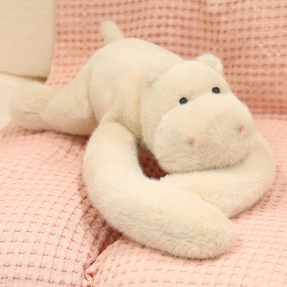 Peluche à bras longs toutes séries : Raton laveur, Koala, Ours, Paresseux, Chien, Girafe, Dinosaure, Tortue – Coussin en peluche doux, cadeau mignon pour bébé
