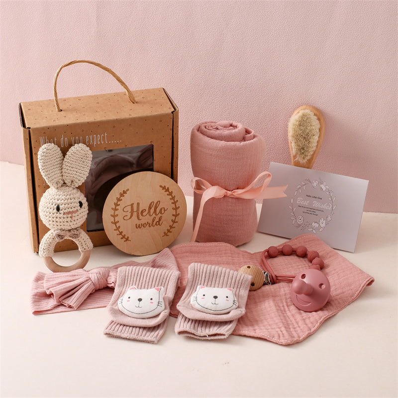 Coffret cadeau bebe | Tout pour bébé Rose™