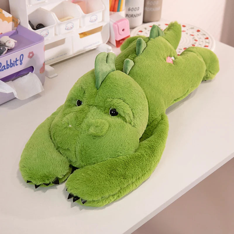 Peluche à bras longs toutes séries : Raton laveur, Koala, Ours, Paresseux, Chien, Girafe, Dinosaure, Tortue – Coussin en peluche doux, cadeau mignon pour bébé