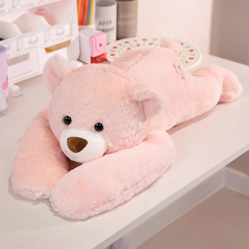 Peluche à bras longs toutes séries : Raton laveur, Koala, Ours, Paresseux, Chien, Girafe, Dinosaure, Tortue – Coussin en peluche doux, cadeau mignon pour bébé