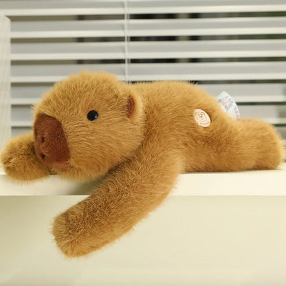 Peluche à bras longs toutes séries : Raton laveur, Koala, Ours, Paresseux, Chien, Girafe, Dinosaure, Tortue – Coussin en peluche doux, cadeau mignon pour bébé