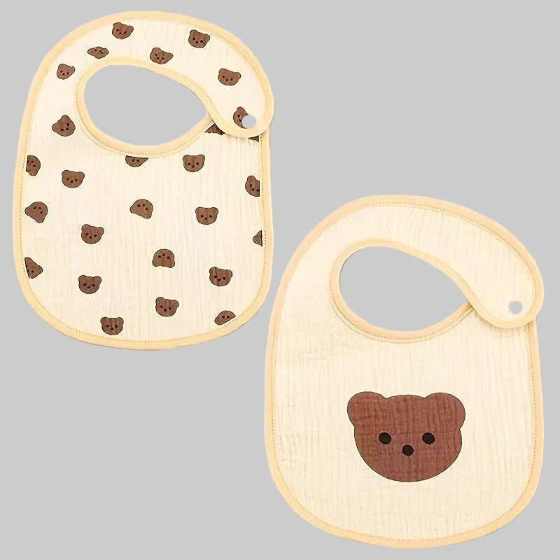 Bavoir gaze de coton |Protège bébé™