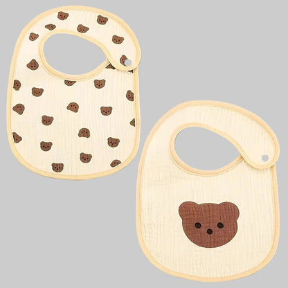 Bavoir gaze de coton |Protège bébé™