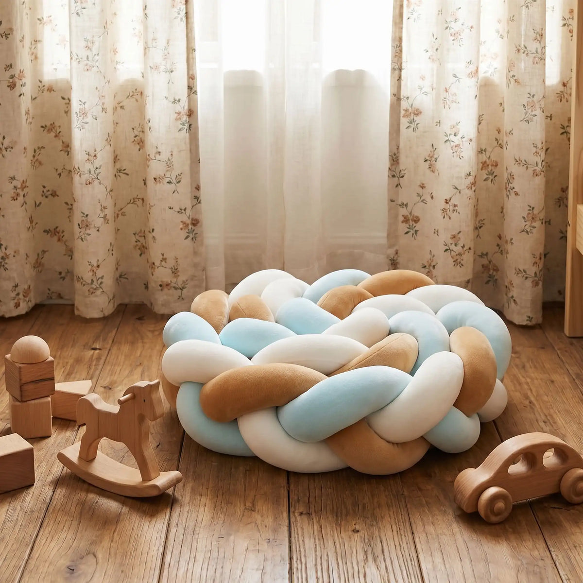 tresse de lit bébé pour que bébé se sente en sécurité