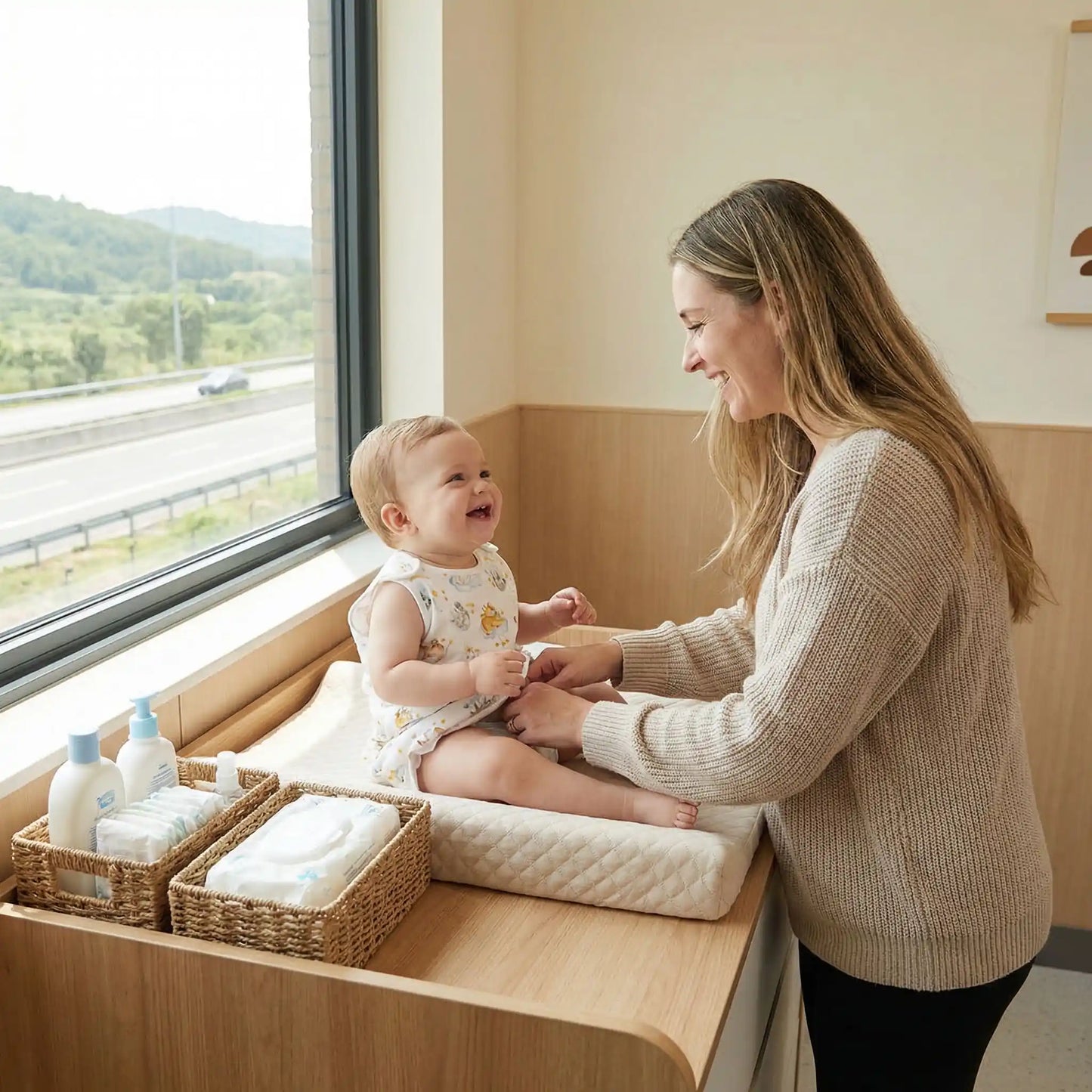 barboteuse bébé tissu respirant qui gratte pas en coton