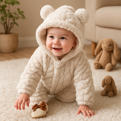 barboteuse chaude en peluche