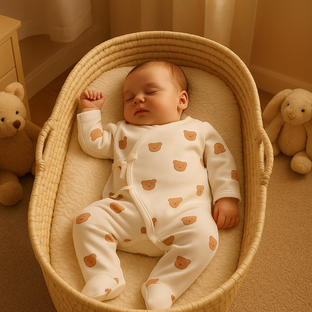 barboteuse ourson coton