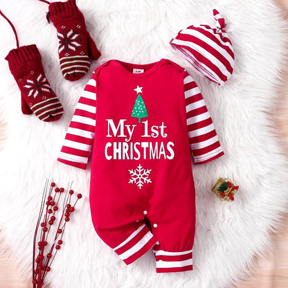 bebe pyjama noel rouge
