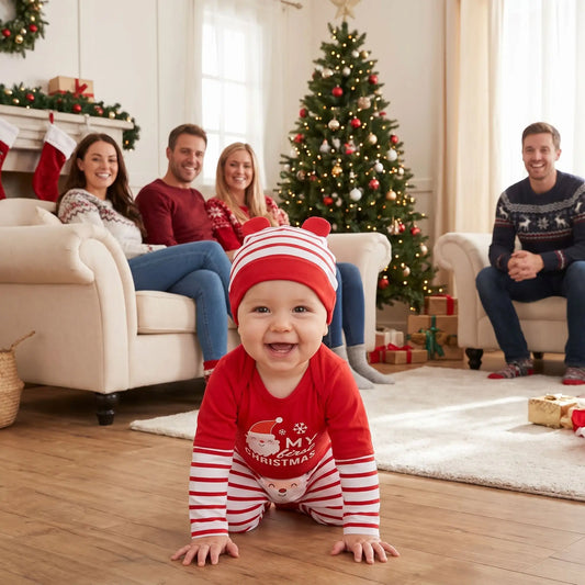 bebes pyjama noel père noël mon 1er noël