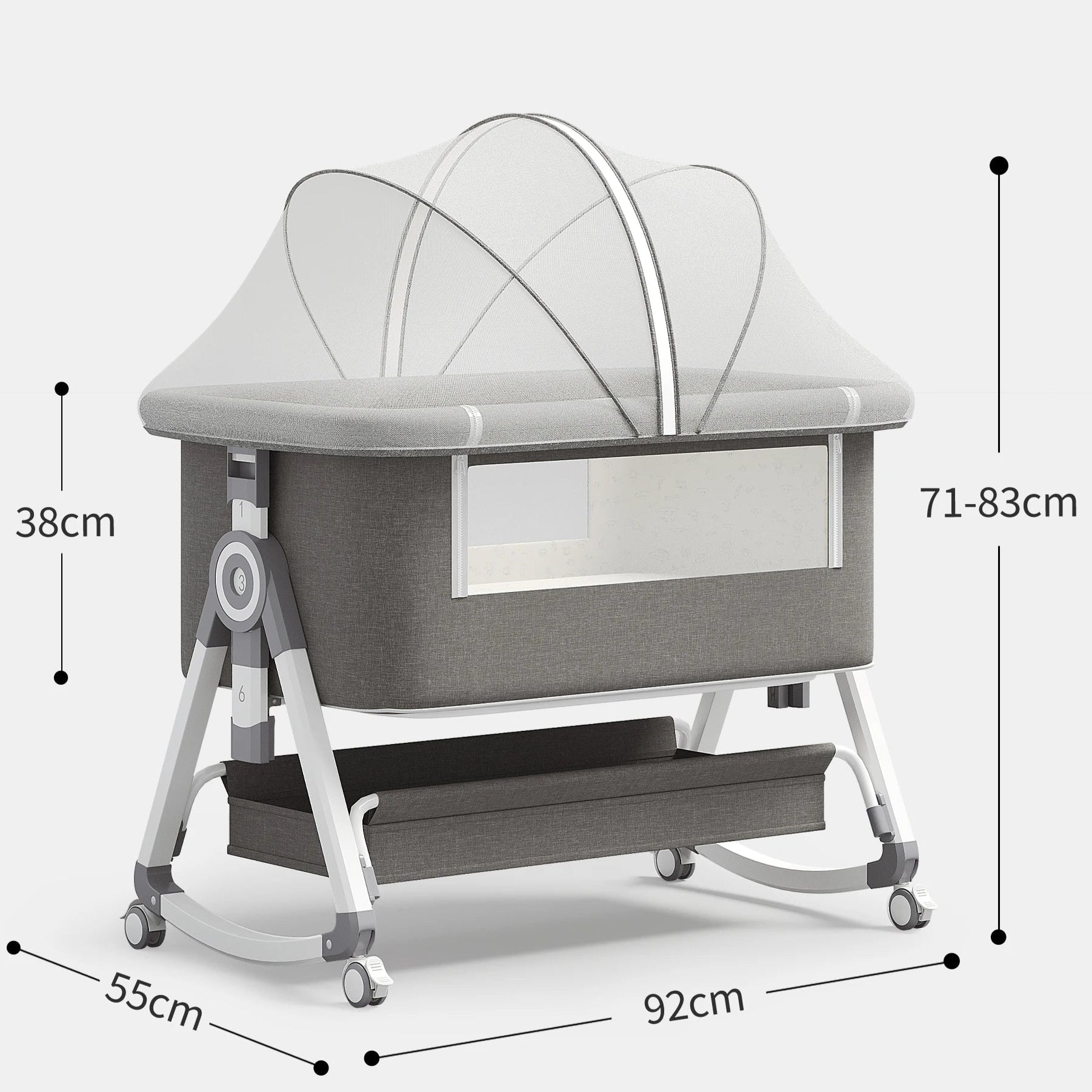 dimensions du berceau cododo