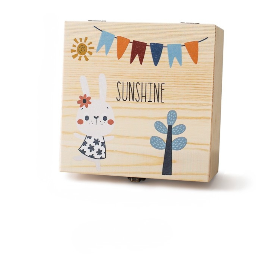 boite cadeau bois bebe