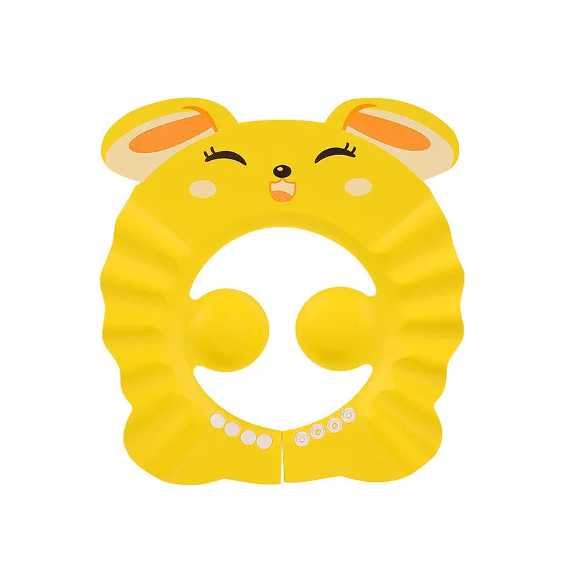 bonnet de bain bebe jaune