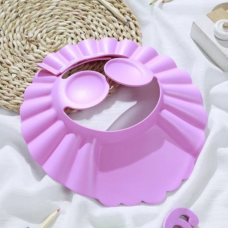 bonnet de bain bebe lilas