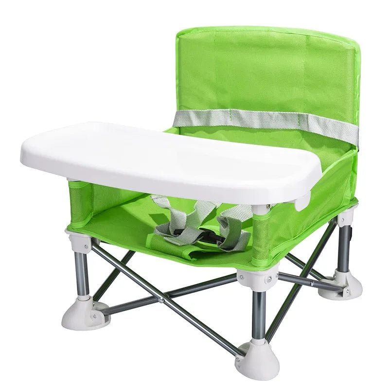 chaise bébé pliante verte