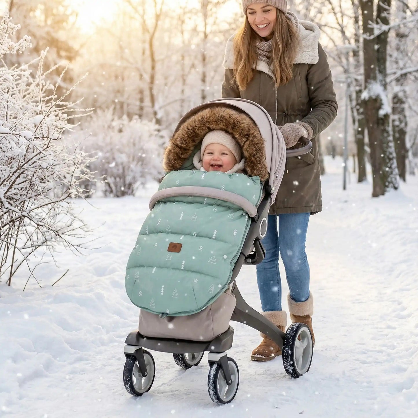 Chanceliere Poussette | Ultra-Chaude Imperméable™