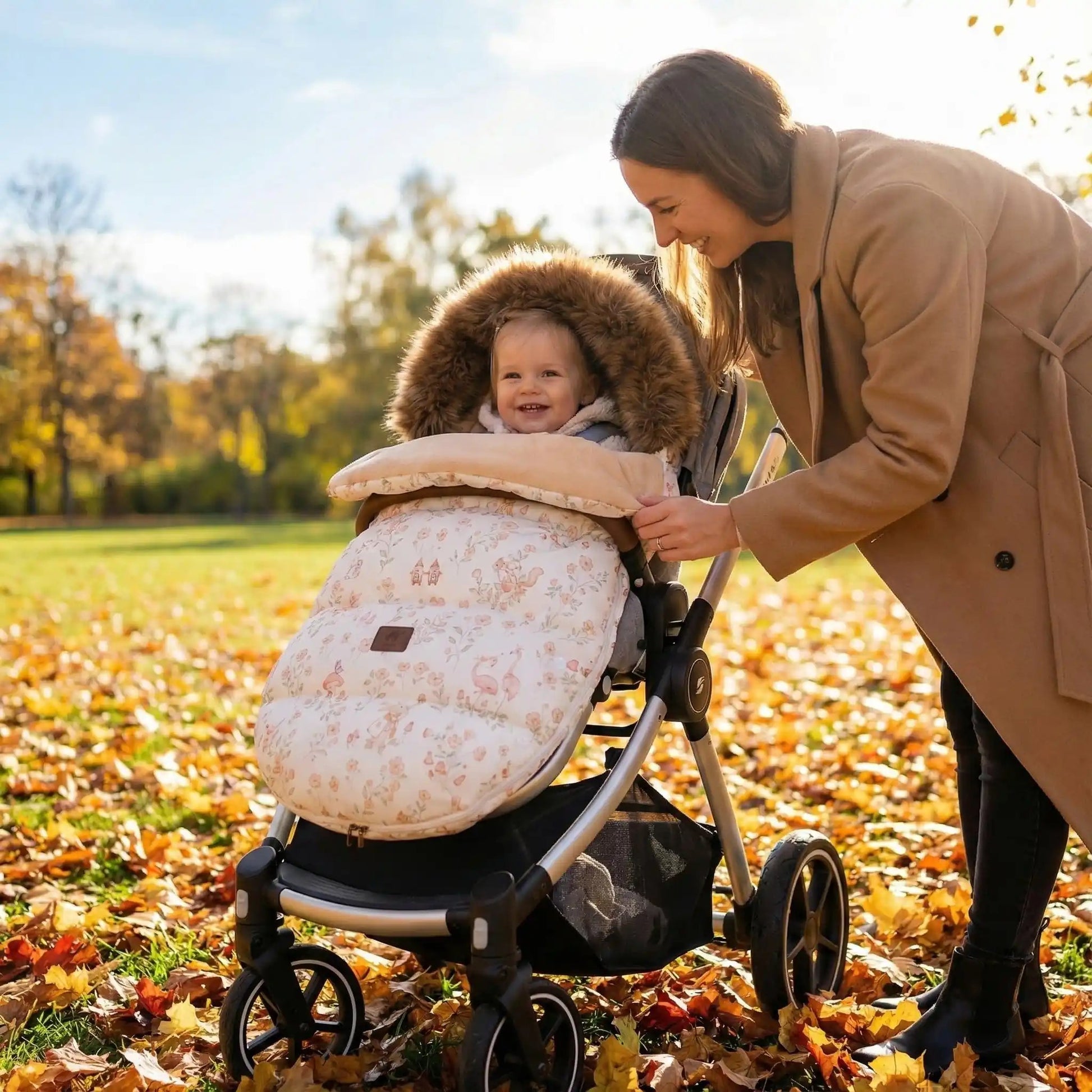 chanceliere pour poussette chaude