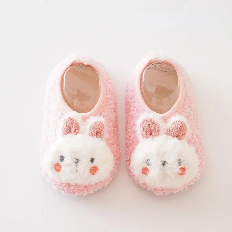 chausson bebe rose