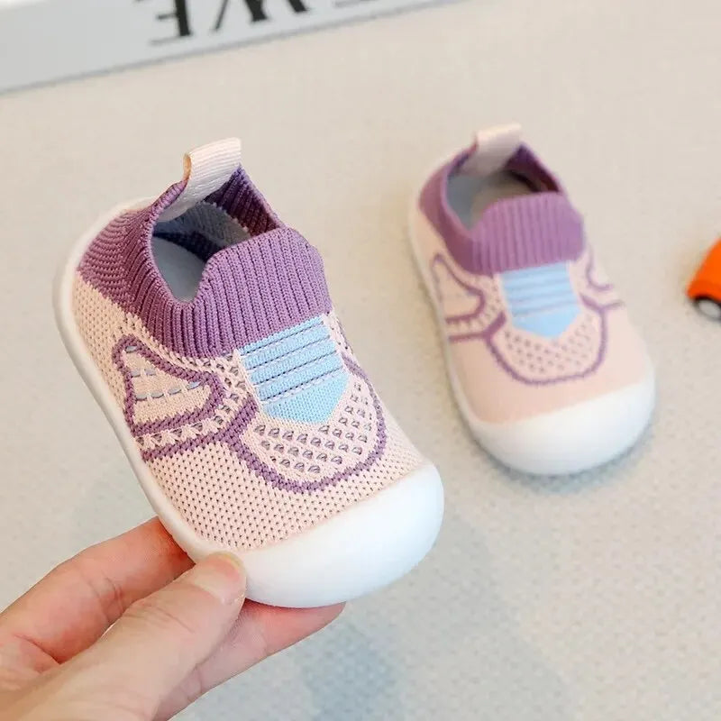 chaussure bebe violet