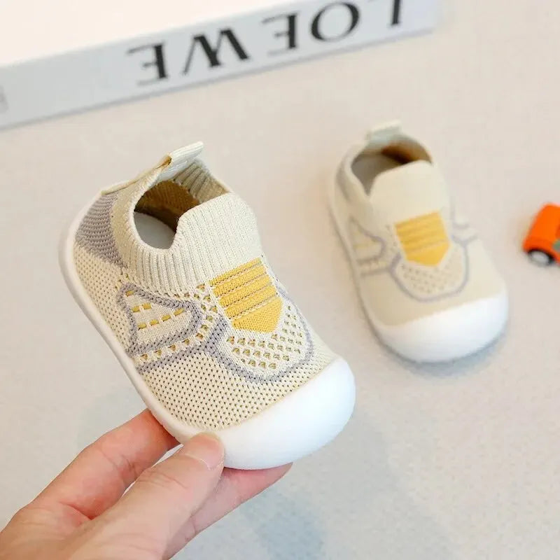 chaussure pour bébé kaki