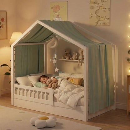 ciel de lit cabanepour lit standard universel